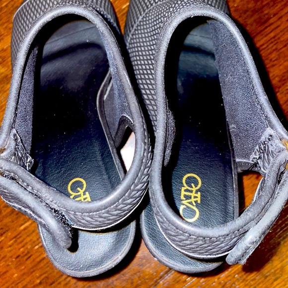 Women’s 8.5 Black 4 inch open toe heels. Great used condition. - Picture 11 of 11